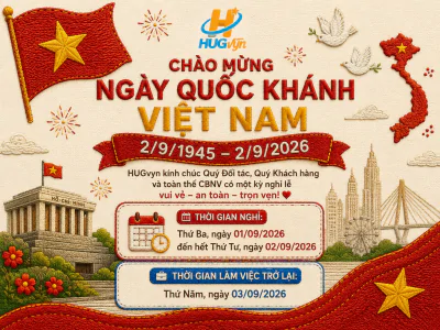 THÔNG BÁO LỊCH NGHỈ LỄ QUỐC KHÁNH 2/9